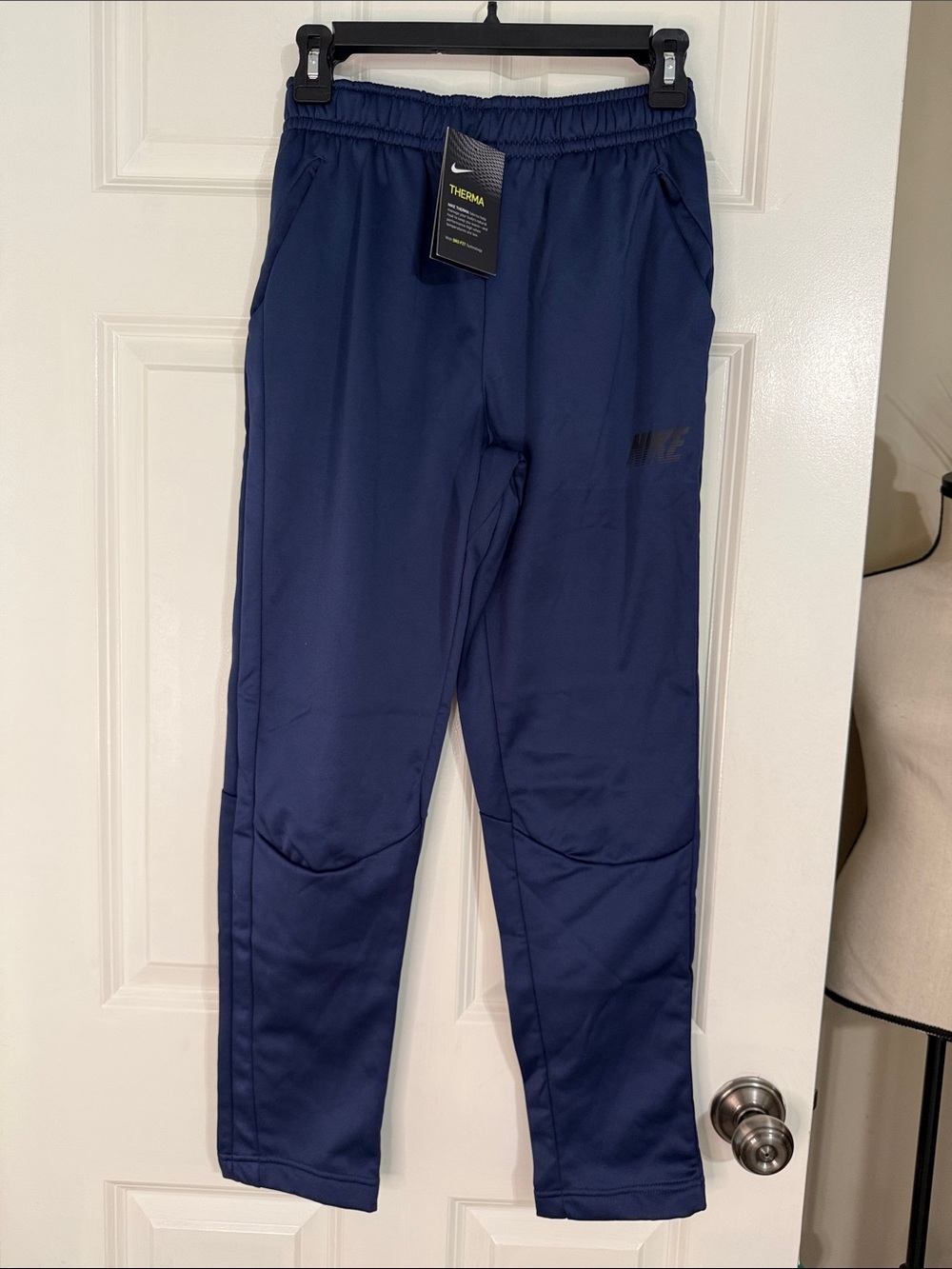 Nike Navy Blue Therma Athletic Pants